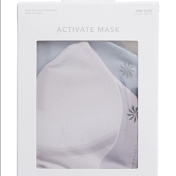 NWT Athleta Activate Mask Set of 2 Masks - Picture 2 of 4